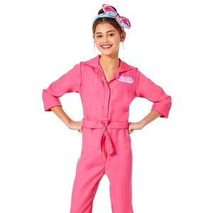Barbie Pink Jumpsuit Costume from Spirit